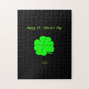 Happy St. Patrick's Day Puzzle 28 cm x 35,5 cm