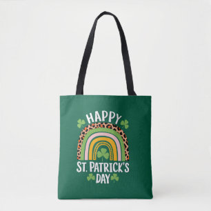 Happy St. Patrick's Day Rainbow Kleeblatt