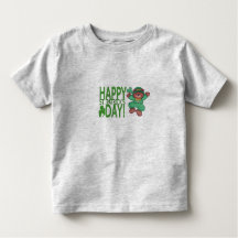 Happy St. Patrick's Day Ruffle T-Shirt