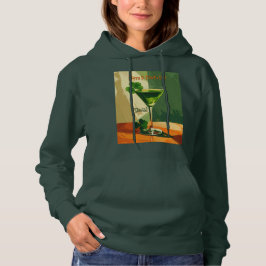 Happy St. Patrick's Day Shamrock Martini  Hoodie