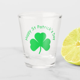 Happy St Patrick's Day Shot Glass Schnapsglas