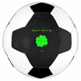Happy St. Patrick's Day Soccer Ball