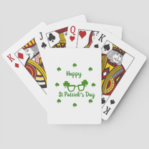 Happy St Patrick's Day Spielkarten