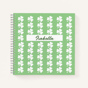 Happy St. Patrick's Day Spiral Notebook Notizbuch