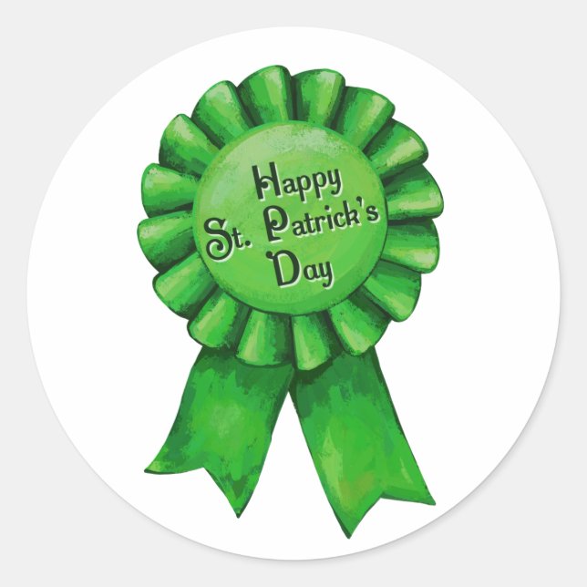 Happy St Patricks Day Stickers (Vorderseite)