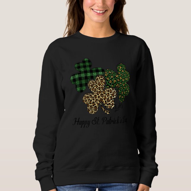 Happy St. Patrick's Day Sweatshirt (Vorderseite)
