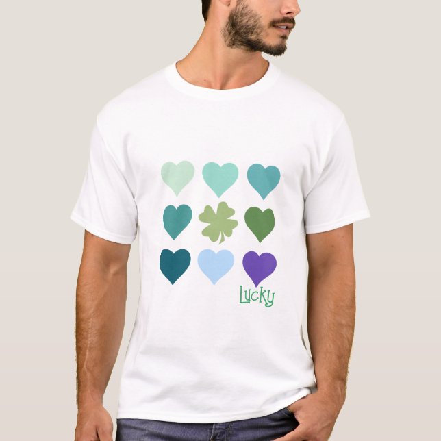 Happy St. Patricks Day T-Shirt (Vorderseite)