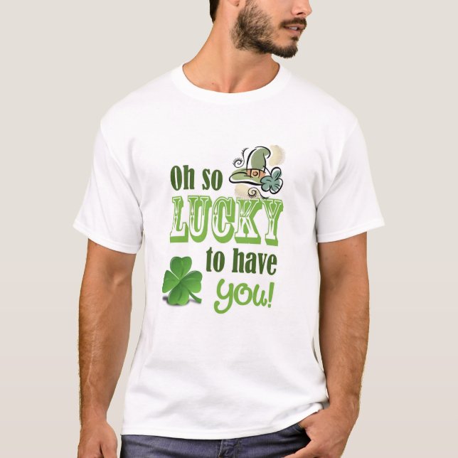 Happy St. Patrick's Day T - Shirt (Vorderseite)