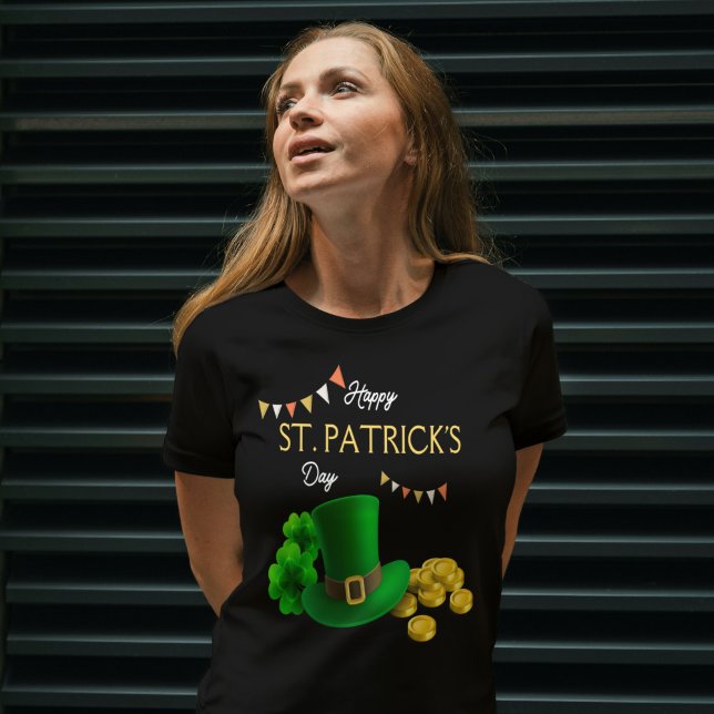 Happy St. Patricks Day T-Shirt (Von Creator hochgeladen)