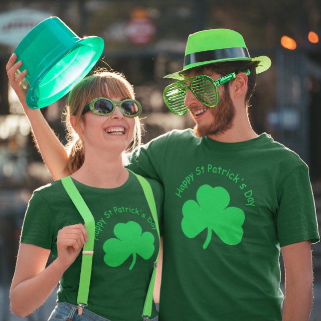 Happy St Patrick's Day T - Shirt (Von Creator hochgeladen)