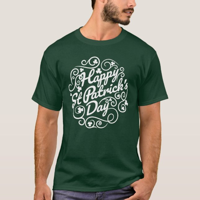 Happy St. Patrick's Day T-Shirt (Vorderseite)