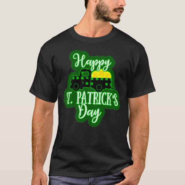 Happy St. Patrick's Day T-Shirt (Vorderseite)