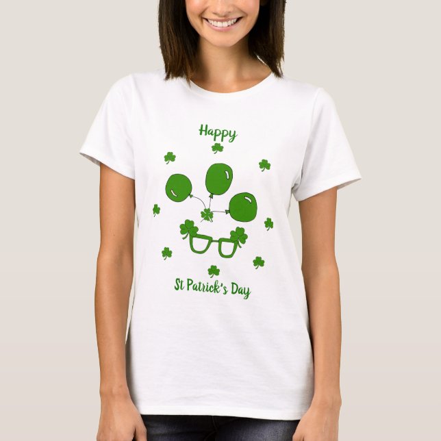Happy St Patrick's Day T - Shirt (Vorderseite)