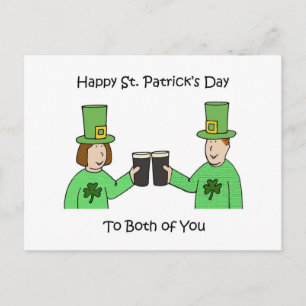 Happy St Patrick's Day to You Postkarte