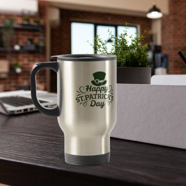 Happy St. Patrick's Day Tumbler Reisebecher (Von Creator hochgeladen)