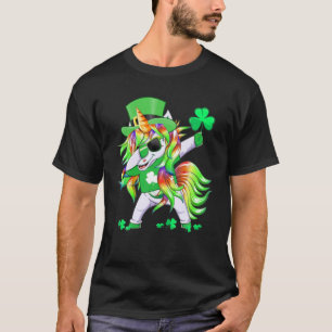 Happy St Patrick's Day Unicorn Leprechaun Unicorn T-Shirt