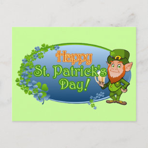 Happy St. Patrick's Day (Ver 2) Postkarte