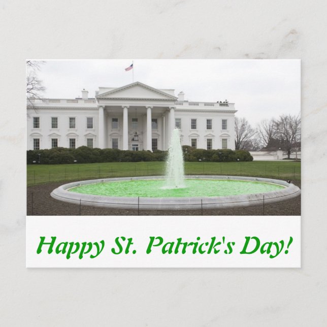 Happy St. Patrick's Day - WH Postcard Postkarte (Vorderseite)