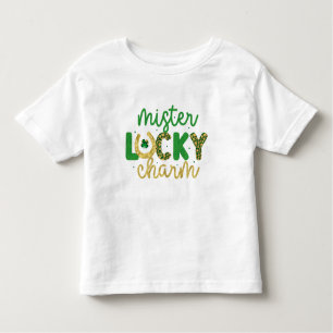 Happy St. Patrick's Mister Lucky Charm Kleinkind T-shirt