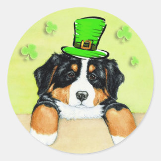 Happy St. Patties! Runder Aufkleber