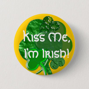 Happy St. Patty's Day - Button/Button - Personalis Button