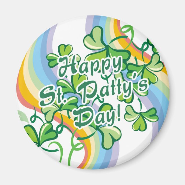Happy St. Patty's Day Magnet (Vorne)