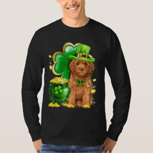 Happy St Pugtricks Day Mops Leprechaun Hat Saint P T-Shirt