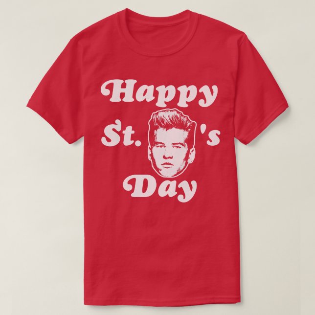 Happy St Vals Day T-Shirt (Design vorne)