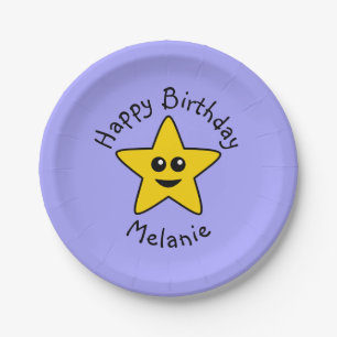 Happy Star Birthday Paper Tellers Pappteller
