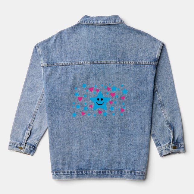 Happy Star Jeansjacke (Rückseite)
