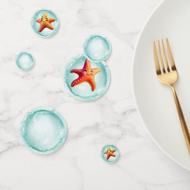 Happy Starfish Table Confetti Konfetti (Gruppe)