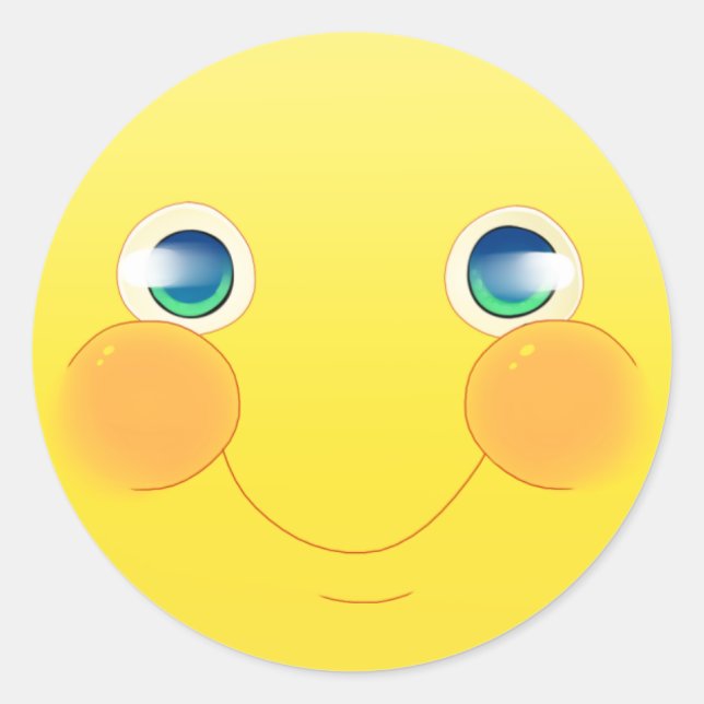 Happy Sticker (Vorderseite)