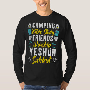 Happy Sukkot Day Lulav Palm Tree Israelite jüdisch T-Shirt