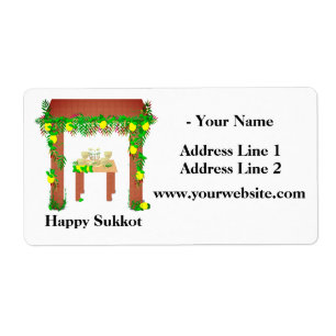 Happy Sukkot, Personalisiert