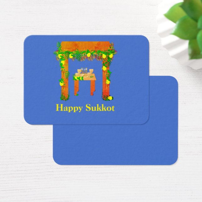 Happy Sukkot, Personalisiert (Schreibtisch)