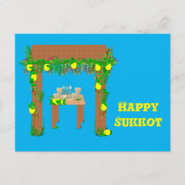 Happy Sukkot, Personalisiert Postkarte
