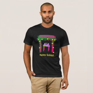 Happy Sukkot, Personalisiert T-Shirt