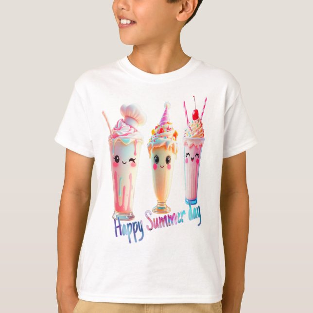 Happy Summer Day T-Shirt (Vorderseite)