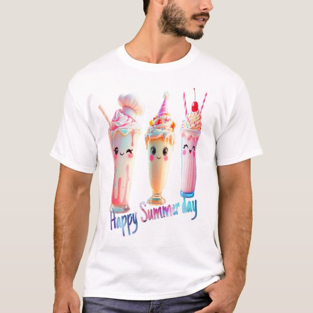 Happy Summer Day T-Shirt (Vorderseite)