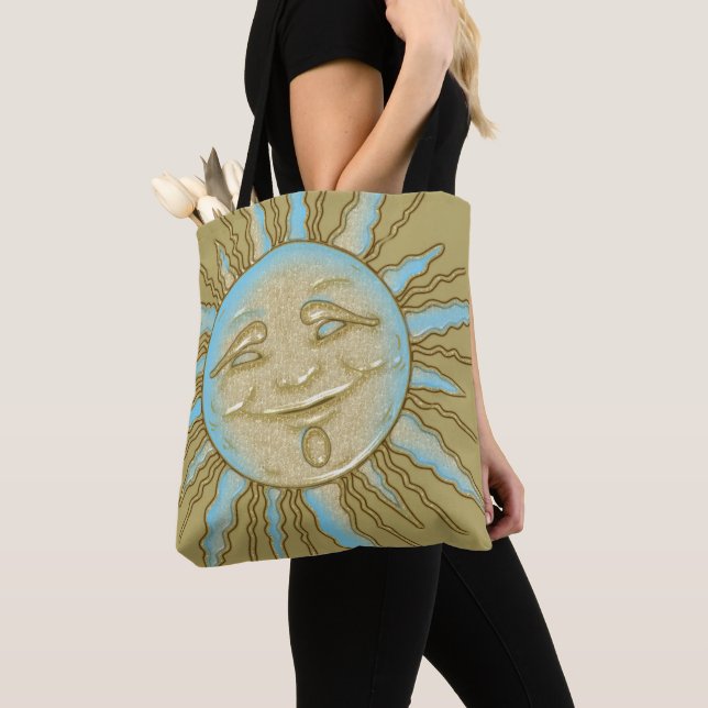 Happy Summer Smiling Sun Artwork | Tasche (Von Nahem)