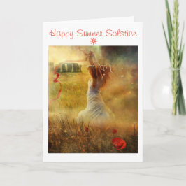 Happy Summer Solstice Karte