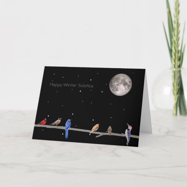 Happy Summer Solstice Karte (Vorderseite)