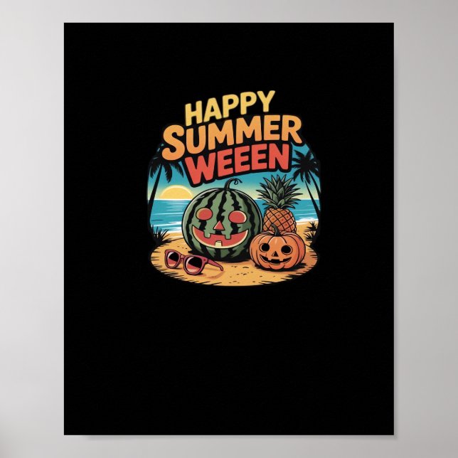 Happy Summerween Classic Poster (Vorne)