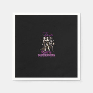 Happy Summerween Ghoul Girl Squad Serviette