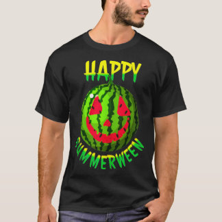 Happy Summerween Watermelon ved O Lantern T-Shirt