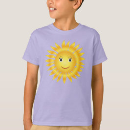 Happy Sun lächelnd Emoji Yellow Niedlich Sunny Baby T-shirt