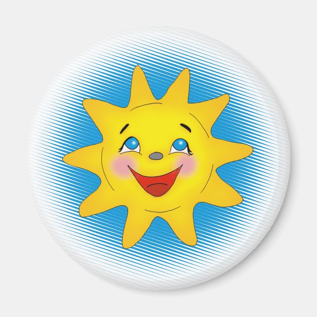 Happy Sun Magnet (Vorne)