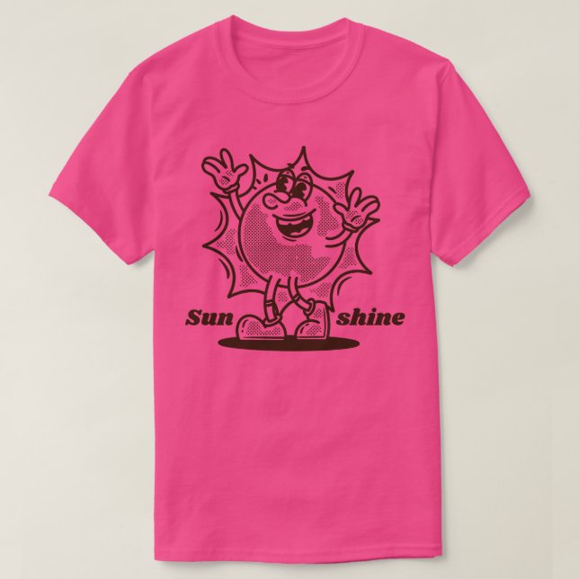 Happy Sun Shine T-Shirt (Design vorne)