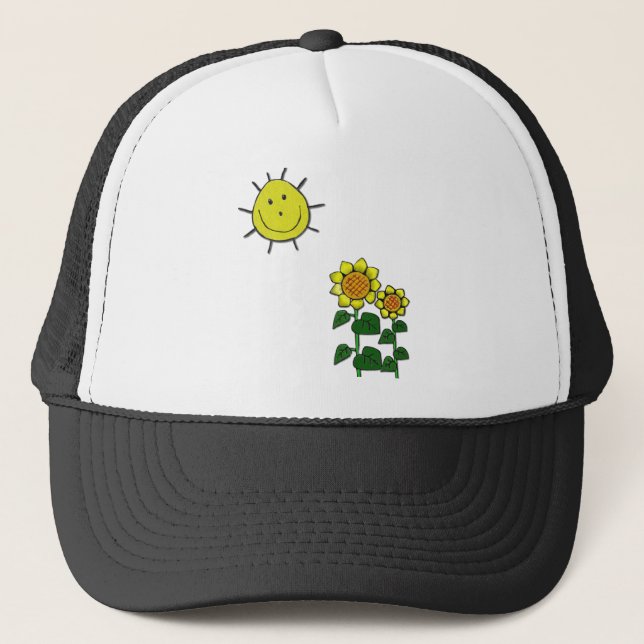 Happy Sun Truckerkappe (Vorderseite)