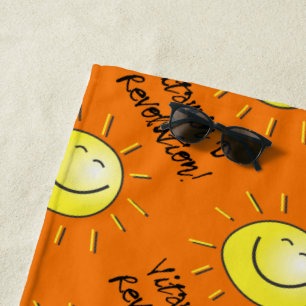 Happy Sun - Vitamin-D-Revolution Strandtuch